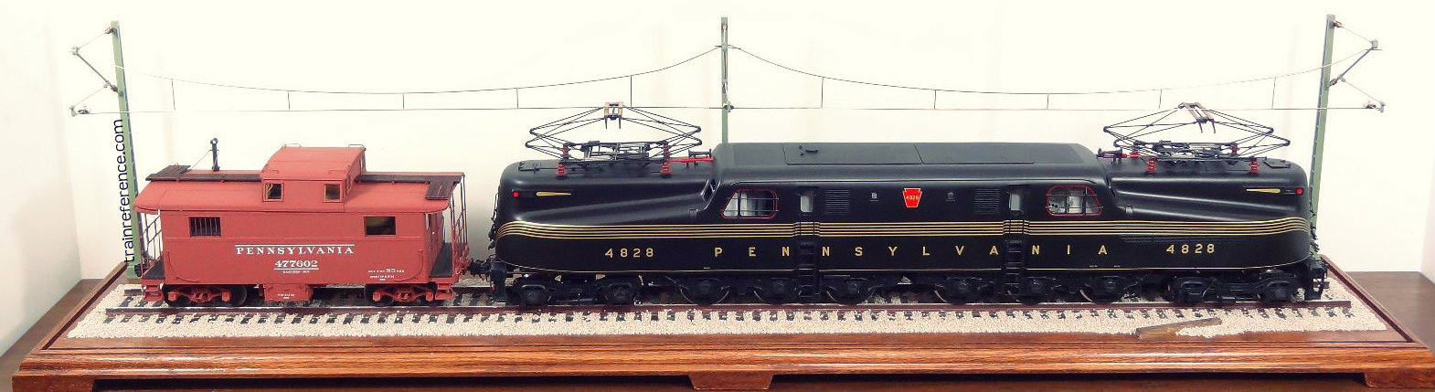 Fine Art Models PRR GG1 and N5 Cabin Car